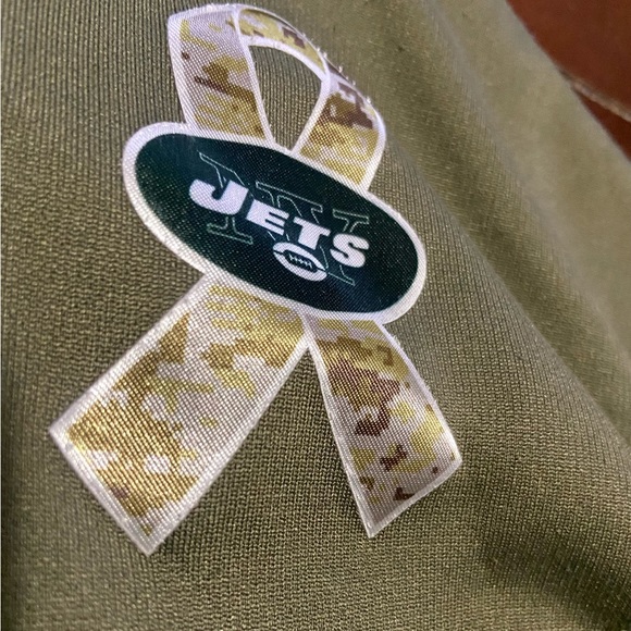 NFL NY Jets Sweater. Salute Serviceman edition. 3XL. Nike Therma-fit. - Picture 4 of 4